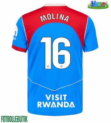 Atletico Madrid Nahuel Molina #16 Tredje Tröja 2025-26 Kortärmad